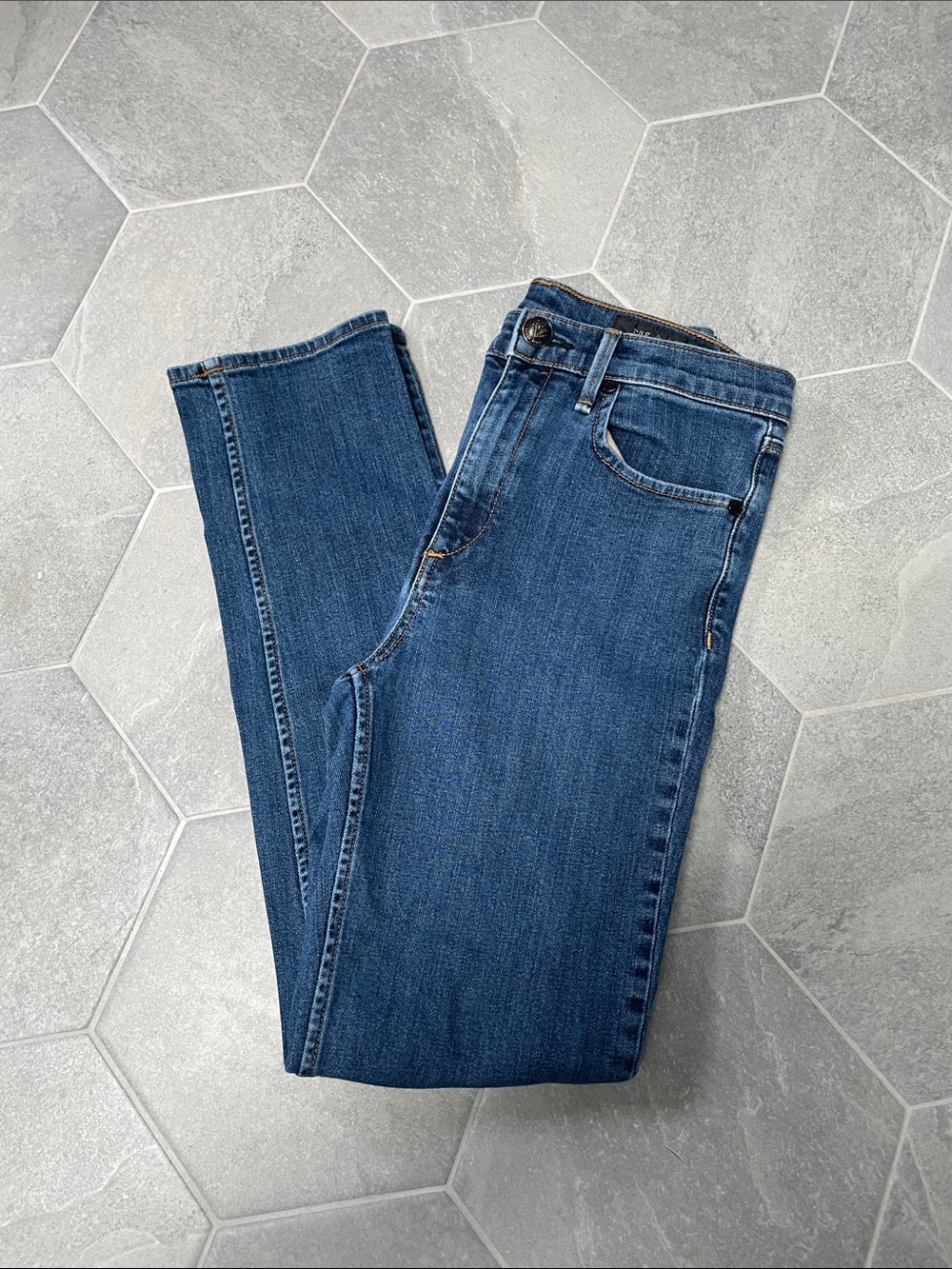rag & bone Straight-Leg Jeans – Size 27 – Indigo Blue